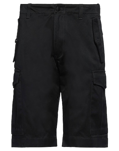 THE KOOPLES Shorts & Bermuda Black 100% Cotton
