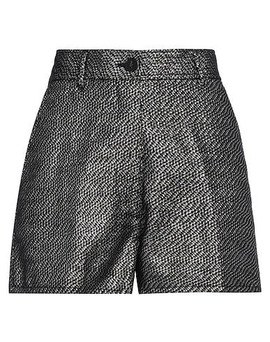 FORTE_FORTE Шорты и бермуды 77% Хлопок, 13% Полиэстер, 10% Металлизированный полиэстер