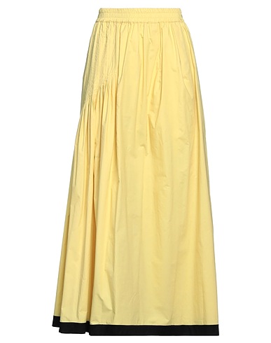 GENTRYPORTOFINO Maxi Skirts GIALLO 100% Cotton