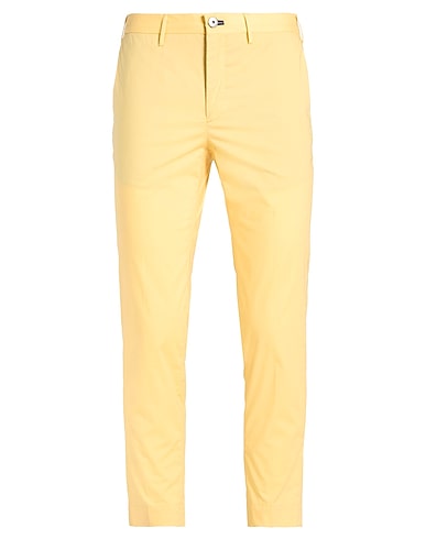 INCOTEX Casual παντελόνι Κίτρινο 97% Βαμβάκι, 3% Ελαστάνη