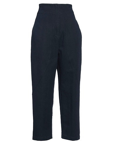 GENTRYPORTOFINO Pantalone Blu navy 75% Cotone, 25% Lino