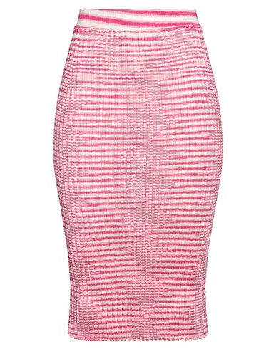 MISSONI Midi skirt Fuchsia 65% Vinyon, 35% Polyamide