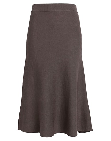 VERO MODA Midi skirt Khaki 80% EcoVero™ viscose, 20% Polyester