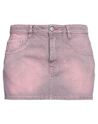 MM6 MAISON MARGIELA Denim skirt Purple 100% Cotton