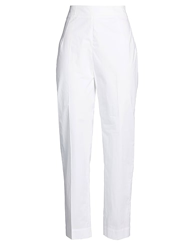 GENTRYPORTOFINO Casual pants BIANCO 100% Cotton