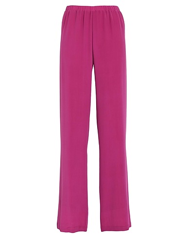 GENTRYPORTOFINO Casual trouser Magenta 100% Silk