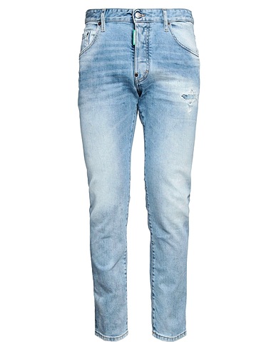 DSQUARED2 Denim trousers Blue 99% Cotton, 1% Elastane