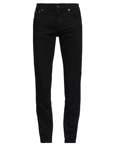 DOLCE&GABBANA Denim trousers Black 98% Cotton, 2% Elastane
