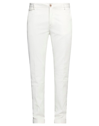 TELERIA ZED Hosen Off white 94% Baumwolle, 4% Leinen, 2% Elastan