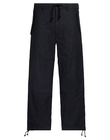 Y'S YOHJI YAMAMOTO Casual pants Midnight blue 100% Cotton