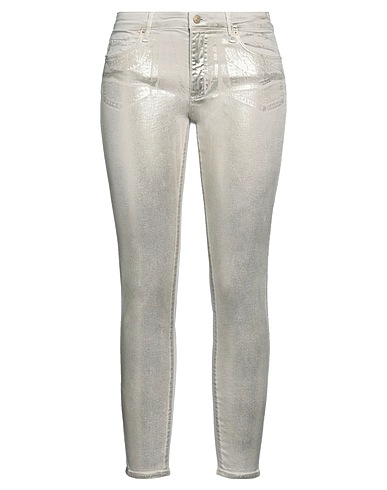 ARMANI EXCHANGE Denim pants Beige 98% Cotton, 2% Elastane