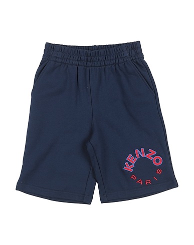 KENZO KIDS Shorts & Bermuda Midnight blue 100% Cotton