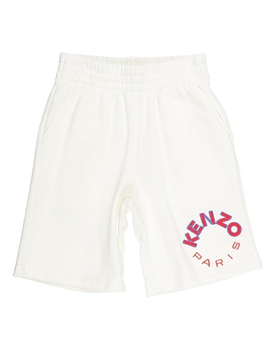 KENZO KIDS Shorts & Bermuda Cream 100% Cotton