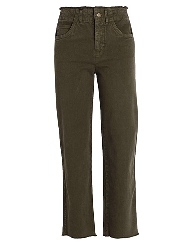 MAX&Co. Casual trouser BELLO Military green 59% Cotton, 39% Viscose, 2% Elastane