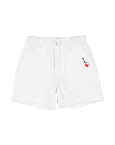 MONNALISA Shorts & Bermuda White 100% Cotton