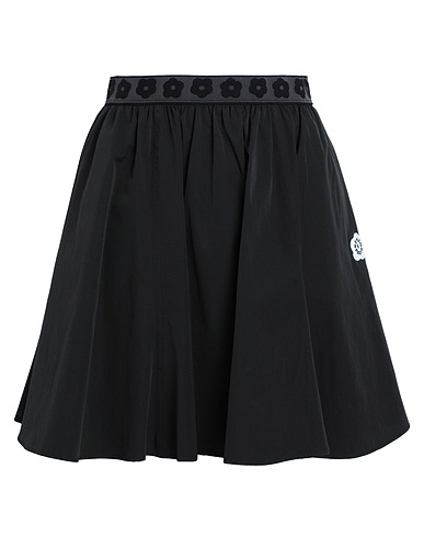 KENZO Mini skirt Black 64% Polyester, 36% Cotton