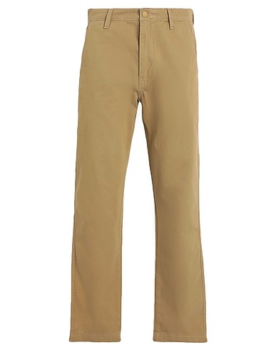 LEVI'S Casual trouser XX CHINO AUTHENTIC STRT TANS
 Khaki 100% Cotton
