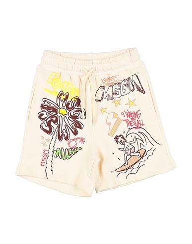 MSGM ショートパンツ&バミューダパンツ PANNA コットン 100%