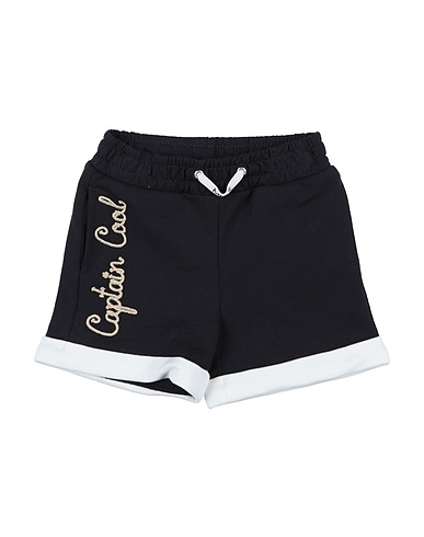 MONNALISA Shorts & Bermuda Midnight blue 100% Cotton