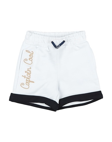 MONNALISA Shorts & Bermuda Bianco 100% Cotone