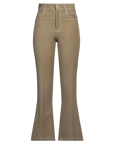 GOLDEN GOOSE Casual pants Khaki 78% Virgin Wool, 22% Polyamide