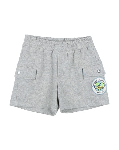 MONNALISA Shorts & Bermuda Grey 95% Cotton, 5% Elastane