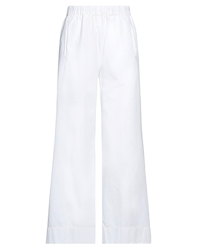 TRUE NYC® Casual pants White 100% Cotton