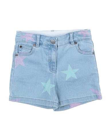 STELLA McCARTNEY KIDS Denim shorts Blue 98% Cotton, 2% Elastane