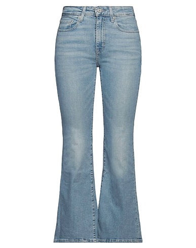 LEVI'S Jeans 726 HR FLARE LIGHT INDIGO - WORN IN
 Blau 85% Baumwolle, 7% Lyocell, 6% Elastomultiester, 2% Elastan