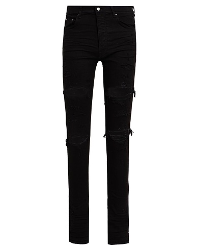 AMIRI Denim pants Black 92% Cotton, 6% Elastomultiester, 2% Elastane