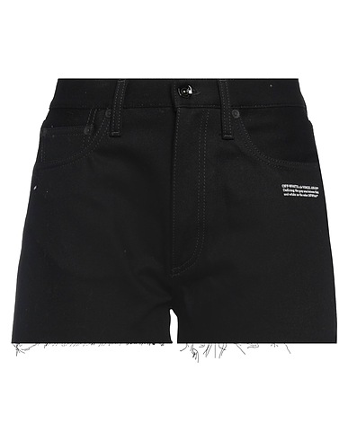 OFF-WHITE™ Denim shorts Black 100% Cotton
