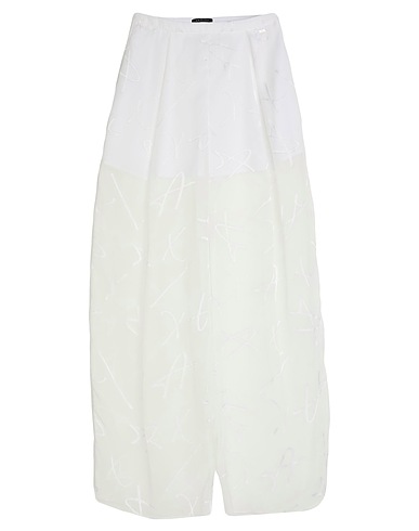 ARMANI EXCHANGE Повседневные брюки BIANCO 83% Полиэстер, 17% Вискоза