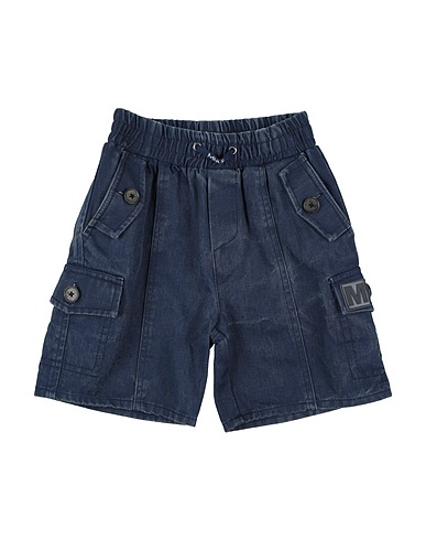 MONNALISA Shorts & Bermuda Blu notte 100% Cotone