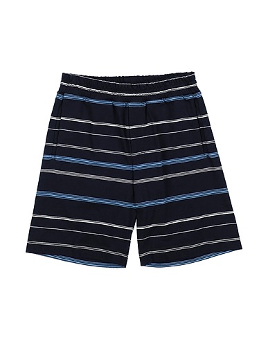 MONNALISA Shorts & Bermuda Midnight blue 100% Cotton