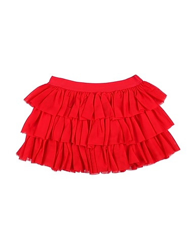 LIU •JO Skirt Red 100% Polyester, Cotton