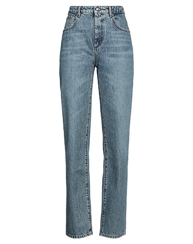 SPORTMAX Denim pants Blue 100% Cotton