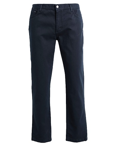 TOMMY HILFIGER 5-pocket Navy blue 97% Cotton, 3% Elastane