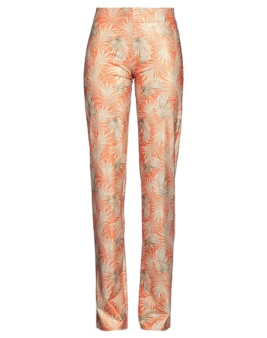 FISICO Casual trouser Orange 52% Polyamide, 36% Polyester, 12% Elastane