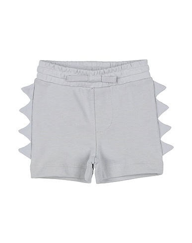STELLA McCARTNEY KIDS Shorts & Bermuda Light grey 100% Organic cotton, Elastane