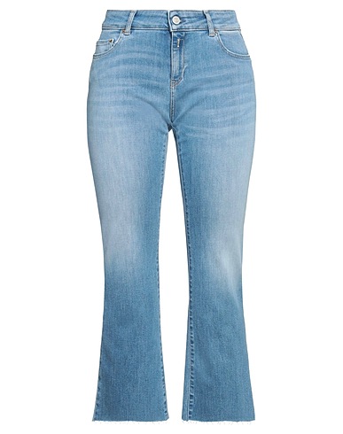 REPLAY Denim trousers Blue 72% Cotton, 21% Modal, 5% Polyester, 2% Elastane