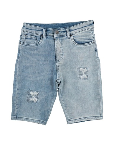 MONNALISA Denim shorts 89% Cotton, 10% Polyester, 1% Elastane
