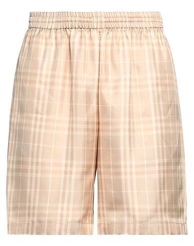 BURBERRY Shorts & Bermuda Beige 100% Silk