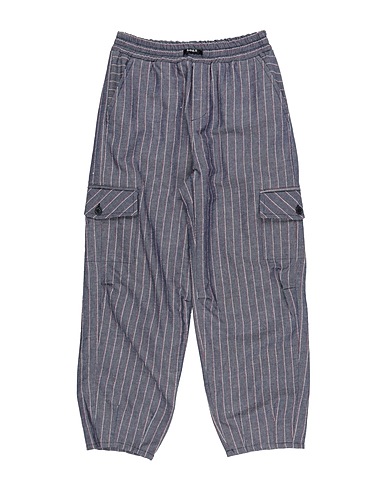 MONNALISA Casual trouser Midnight blue 70% Cotton, 29% Linen, 1% Elastane