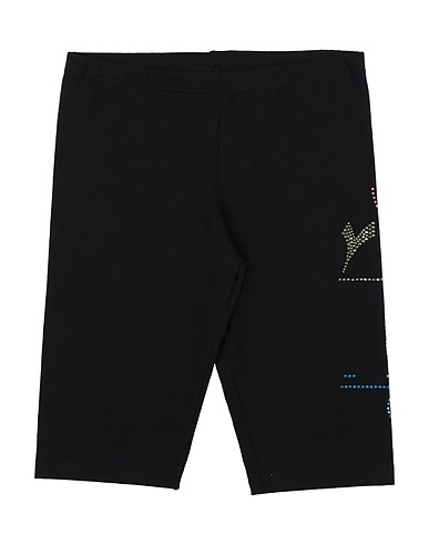 DIADORA Leggings Black 95% Cotton, 5% Elastane