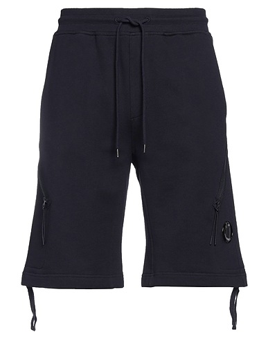 C.P. COMPANY Shorts & Bermuda Midnight blue 100% Cotton