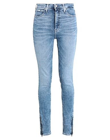 CALVIN KLEIN JEANS Pantaloni jeans Blu 94% Cotone, 4% Elasterell-p, 2% Elastan