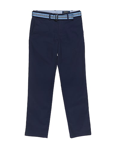 POLO RALPH LAUREN Casual trouser Midnight blue 98% Cotton, 2% Elastane