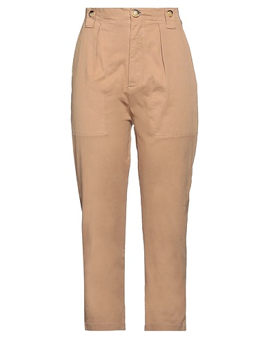 PINKO Casual trouser Sand 97% Cotton, 3% Elastane