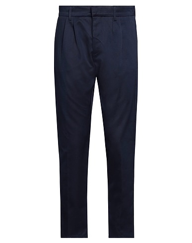 2 MEN Casual pants Midnight blue 100% Cotton