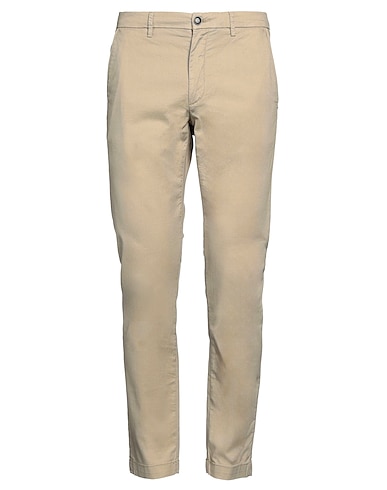 LIU •JO MAN Casual trouser Khaki 78% Cotton, 20% Polyester, 2% Elastane